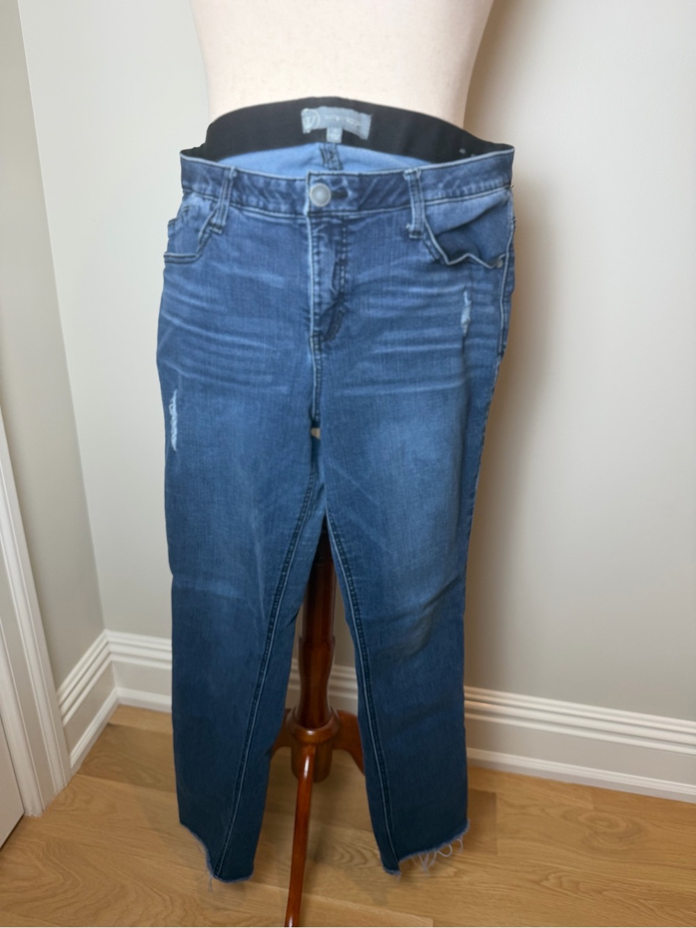 Wit & Wisdom Medium Blue Straight Leg Jeans